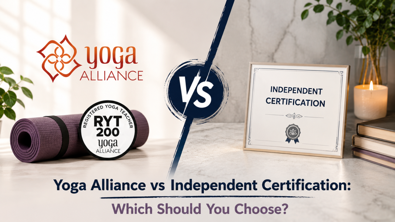 Yoga Alliance vs Independent Certification: Which Should You Choose? (